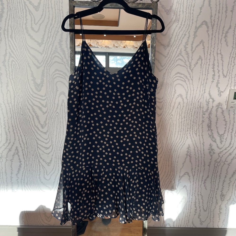 Zara Basic Polka Dot Summer Dress